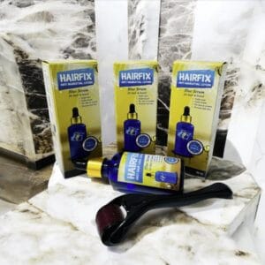3 Pack Hairfix + 1 Dermaroller