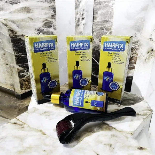 3 Pack Hairfix + 1 Dermaroller