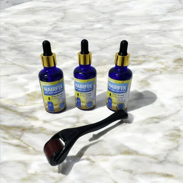 3 Pack Hairfix + 1 Dermaroller - Afbeelding 2